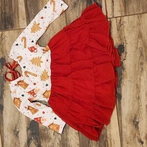 Boutique Christmas dress 2T